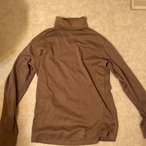 Brown Turtleneck